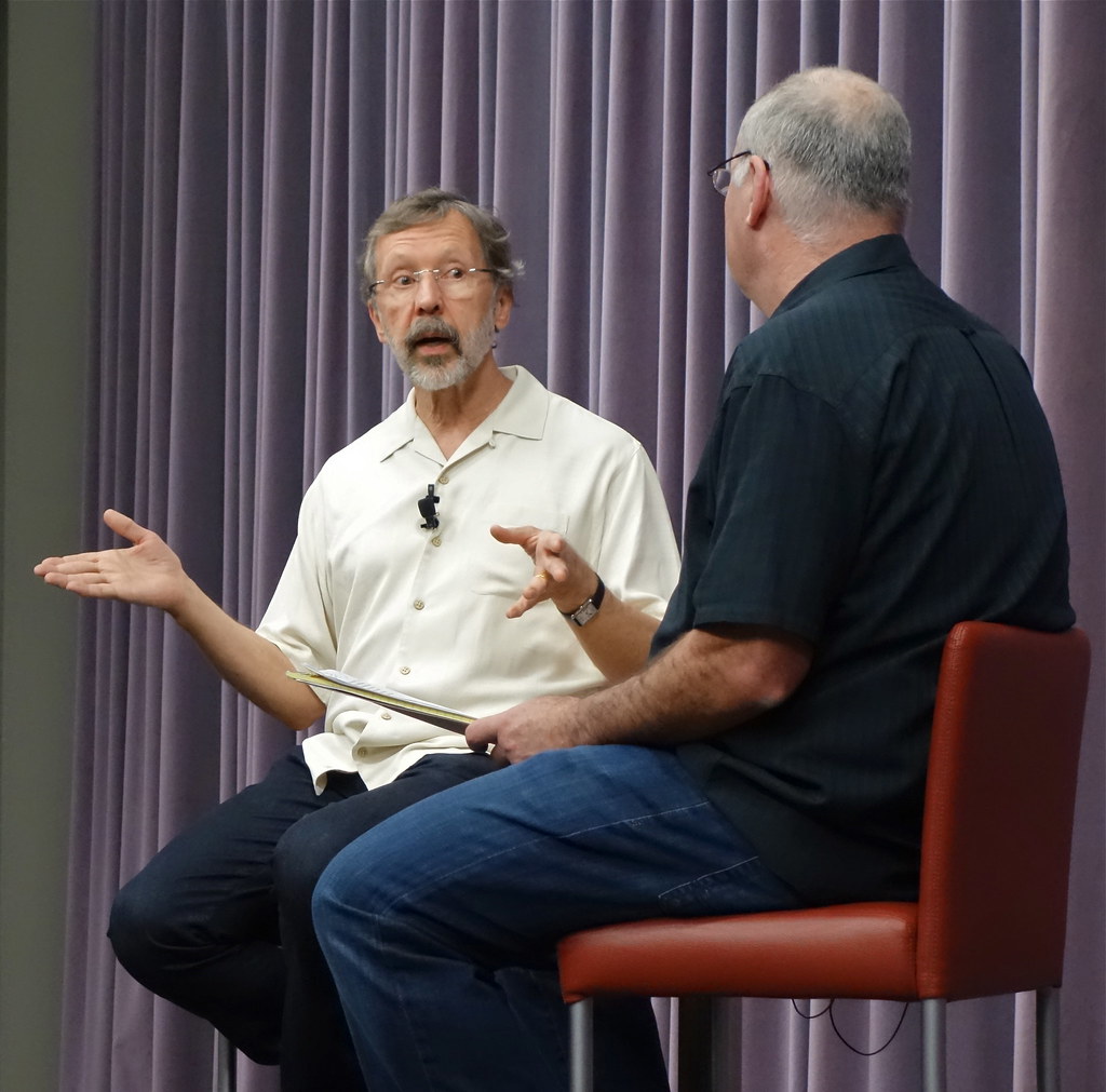 PIXAR President Ed Catmull speaking on creativity and Jobs today