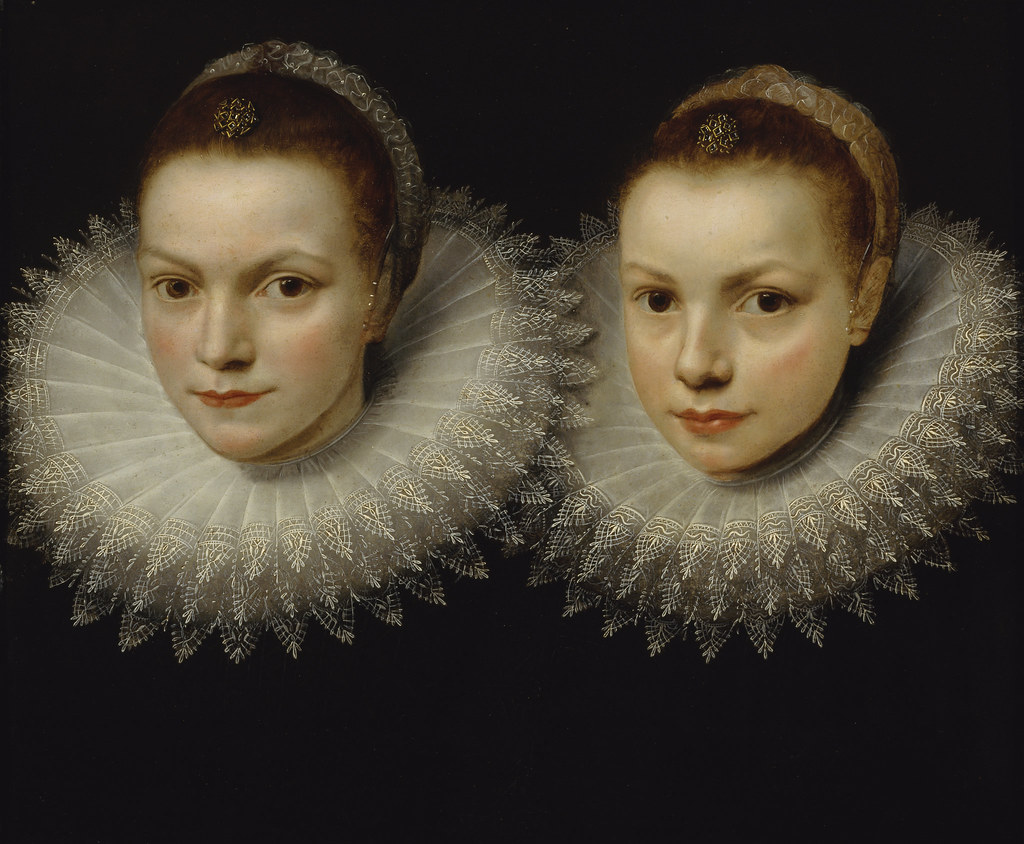 unknown / tuntematon / okänd (Cornelis de Vos?): Two sisters / Kaksi sisarta / Två systrar