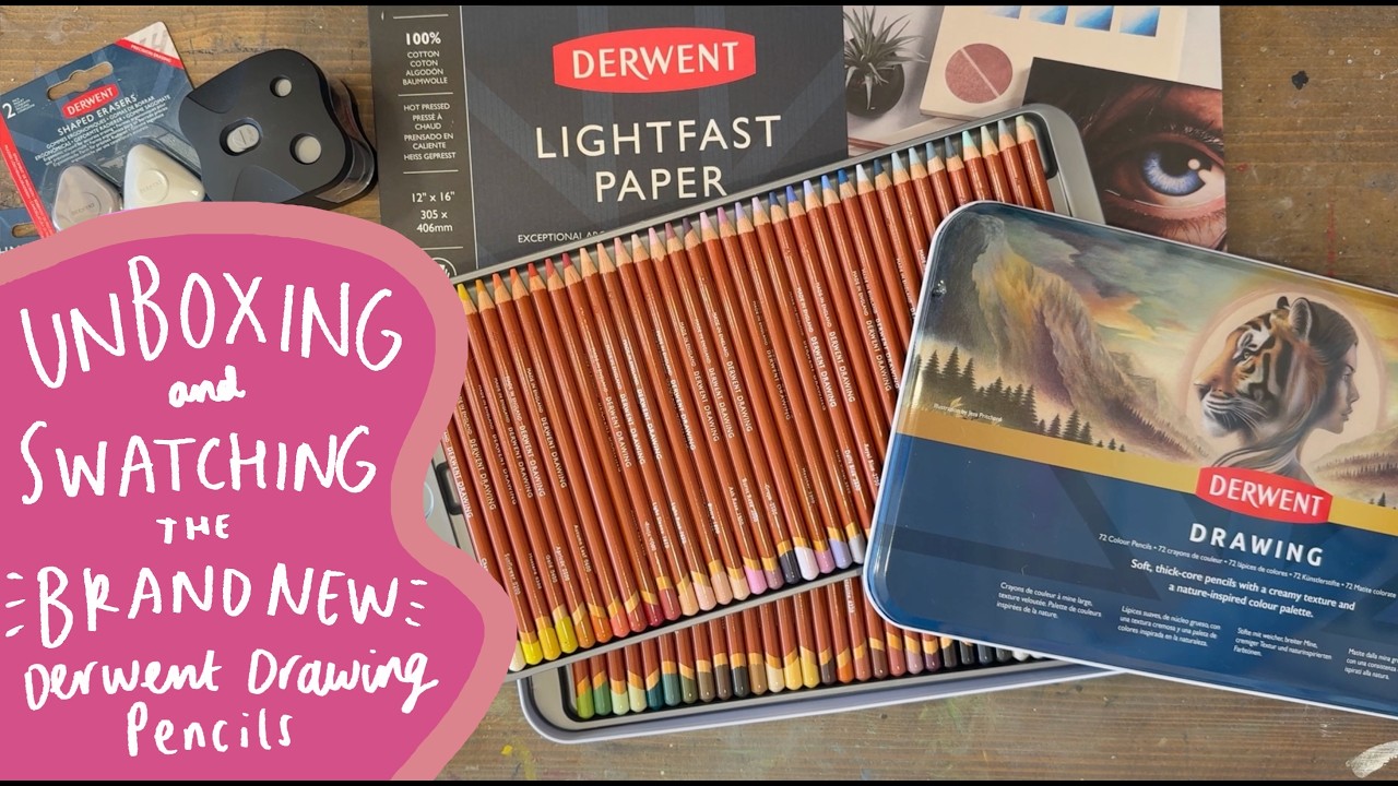 I Tested Derwent’s NEW Colour Range — My Wildlife Art Has Never Looked Better!